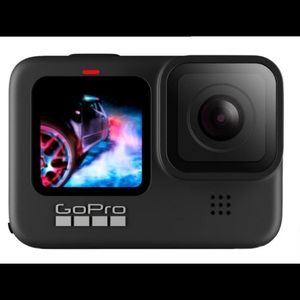 GoPro Hero9 black 5k and 20 MP streaming action camera